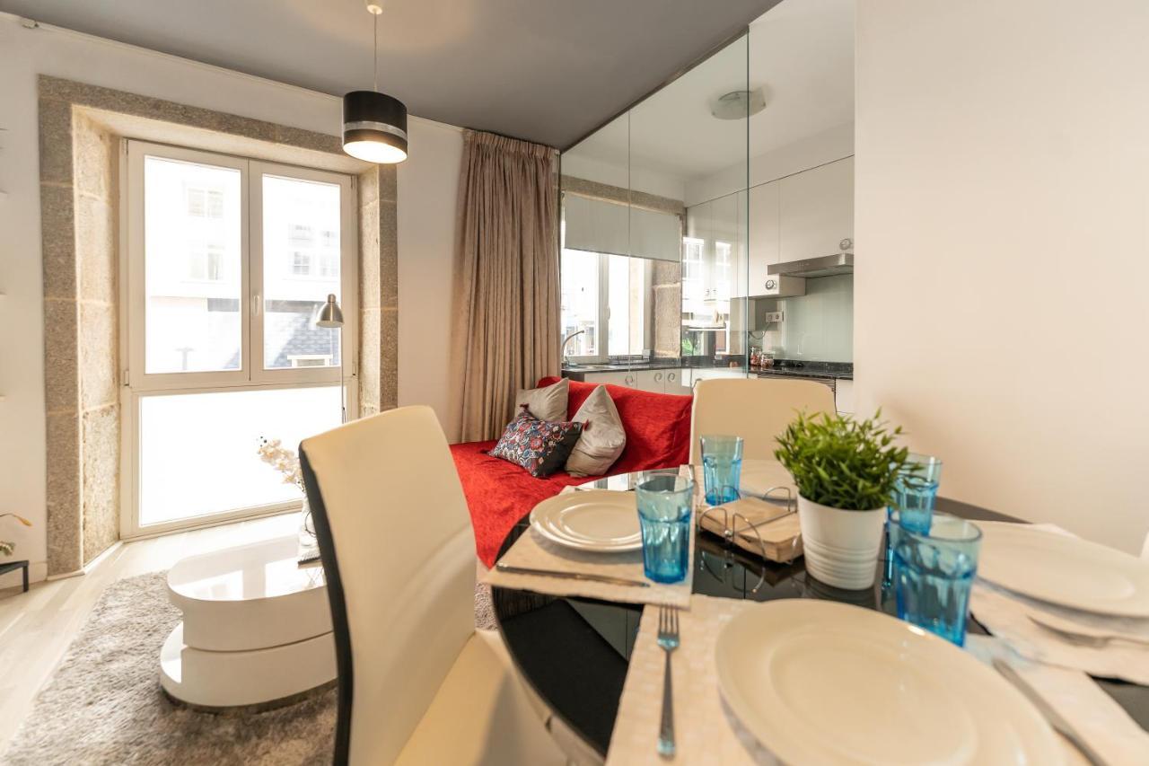 Cormelana Plaza Appartement A Coruña Buitenkant foto